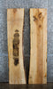 Thumbnail for 2- Ash Natural Edge Bookmatched Dining Table Top 42099-42100