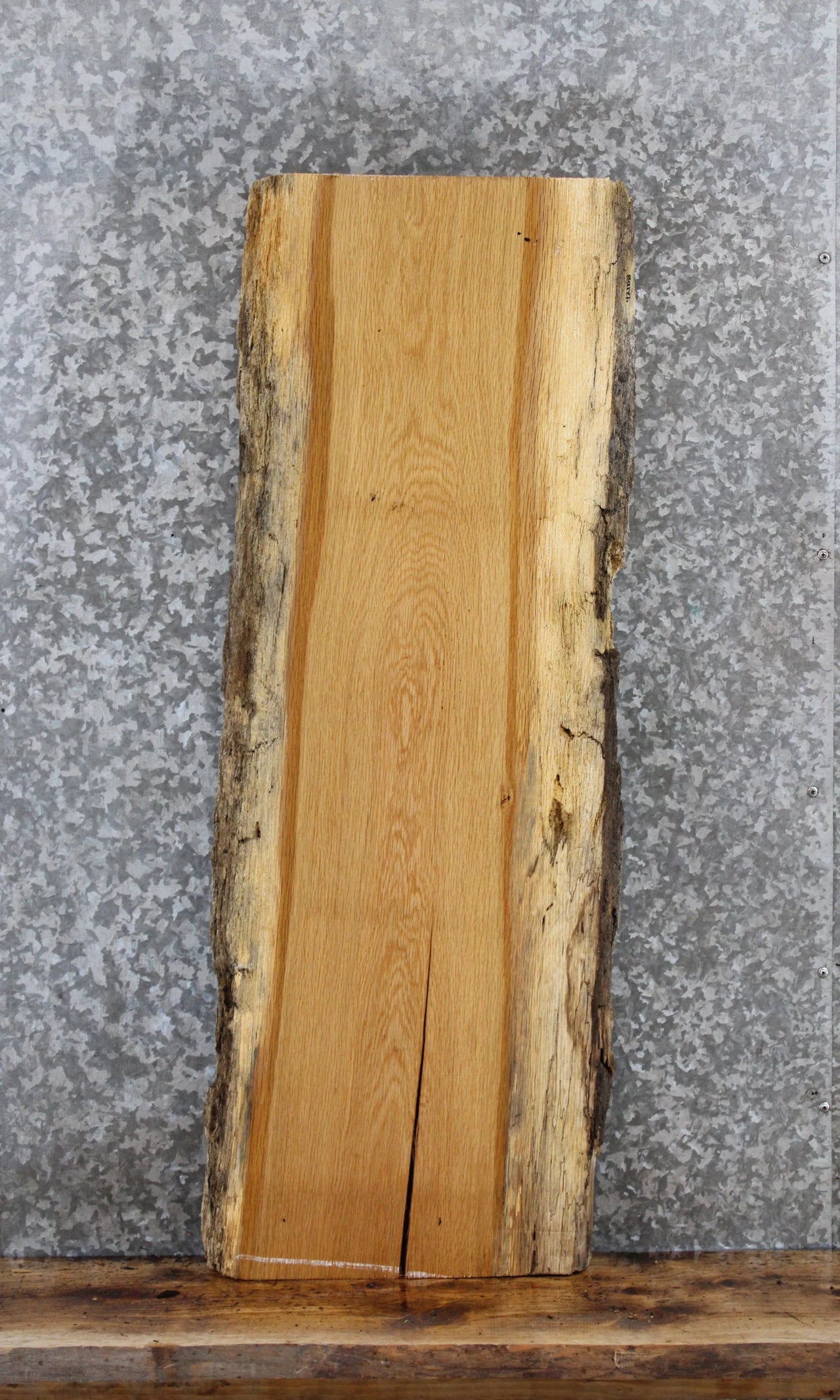 Live Edge Oak Console Table Top Slab 42108