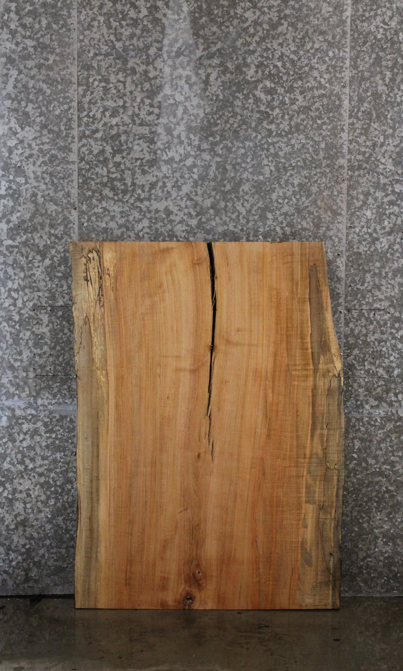 Spalted Maple Live Edge Wide Coffee Table Slab 42114