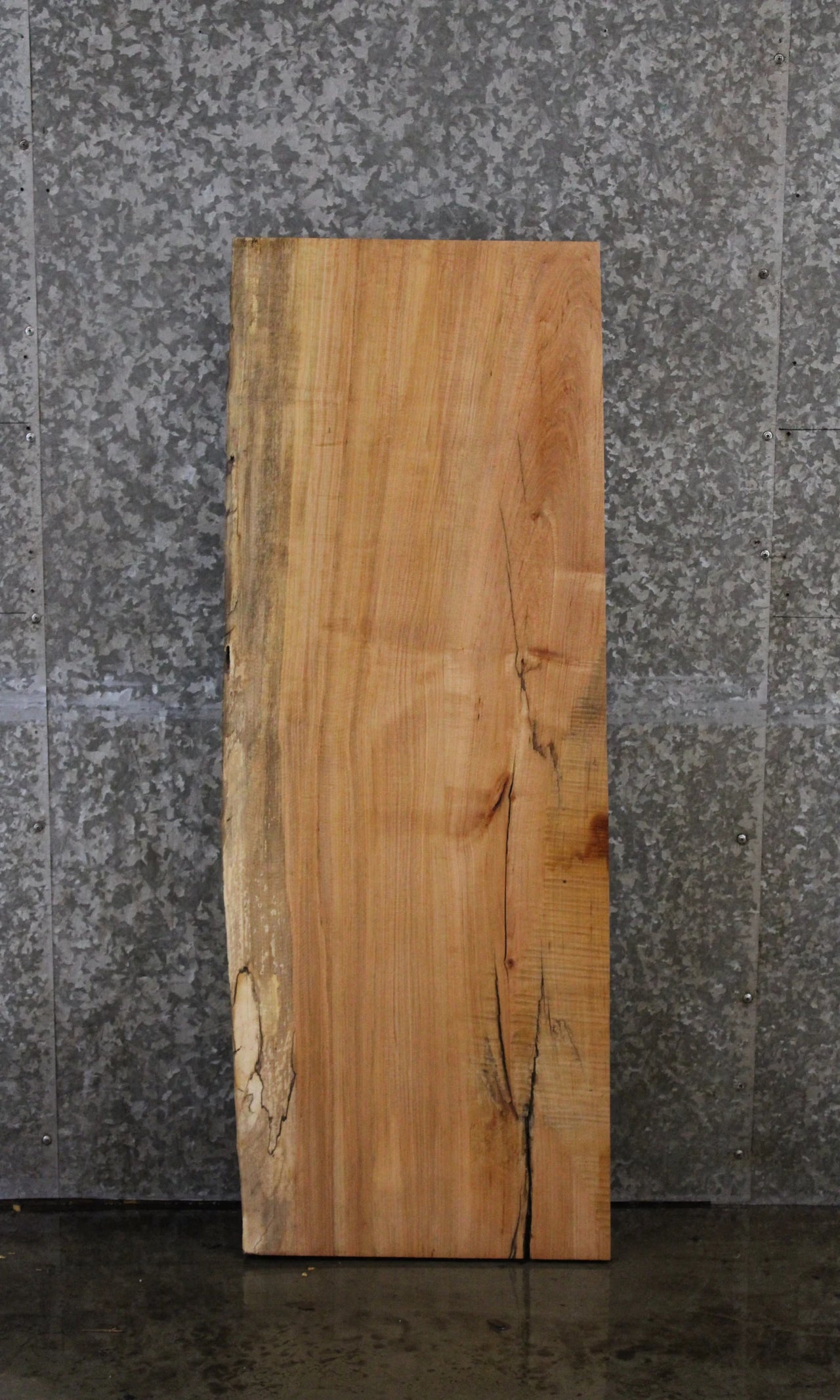 Spalted Maple Live Edge Bench/Shelf Slab 42118