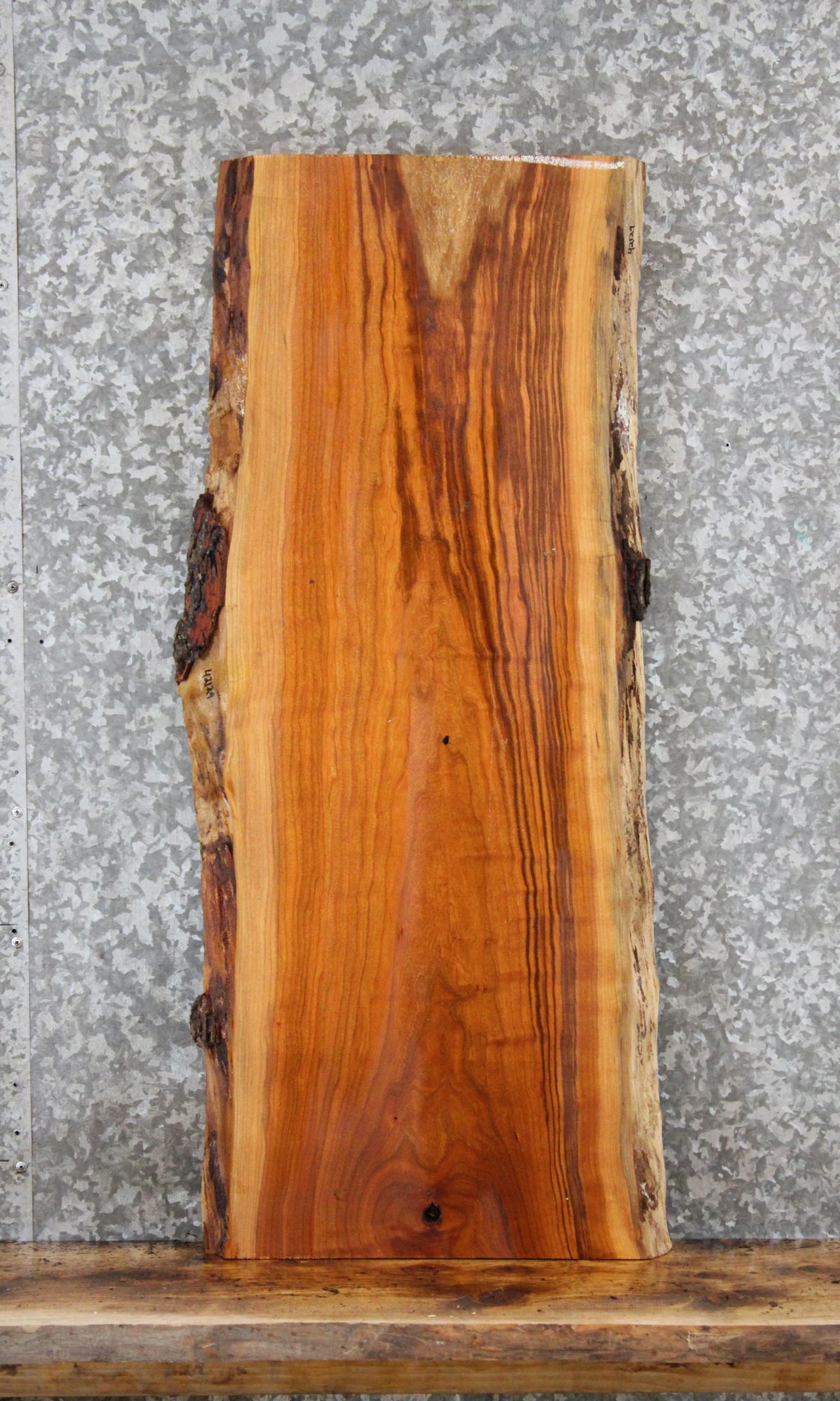 Live Edge Cherry Console Table Top Slab 42129