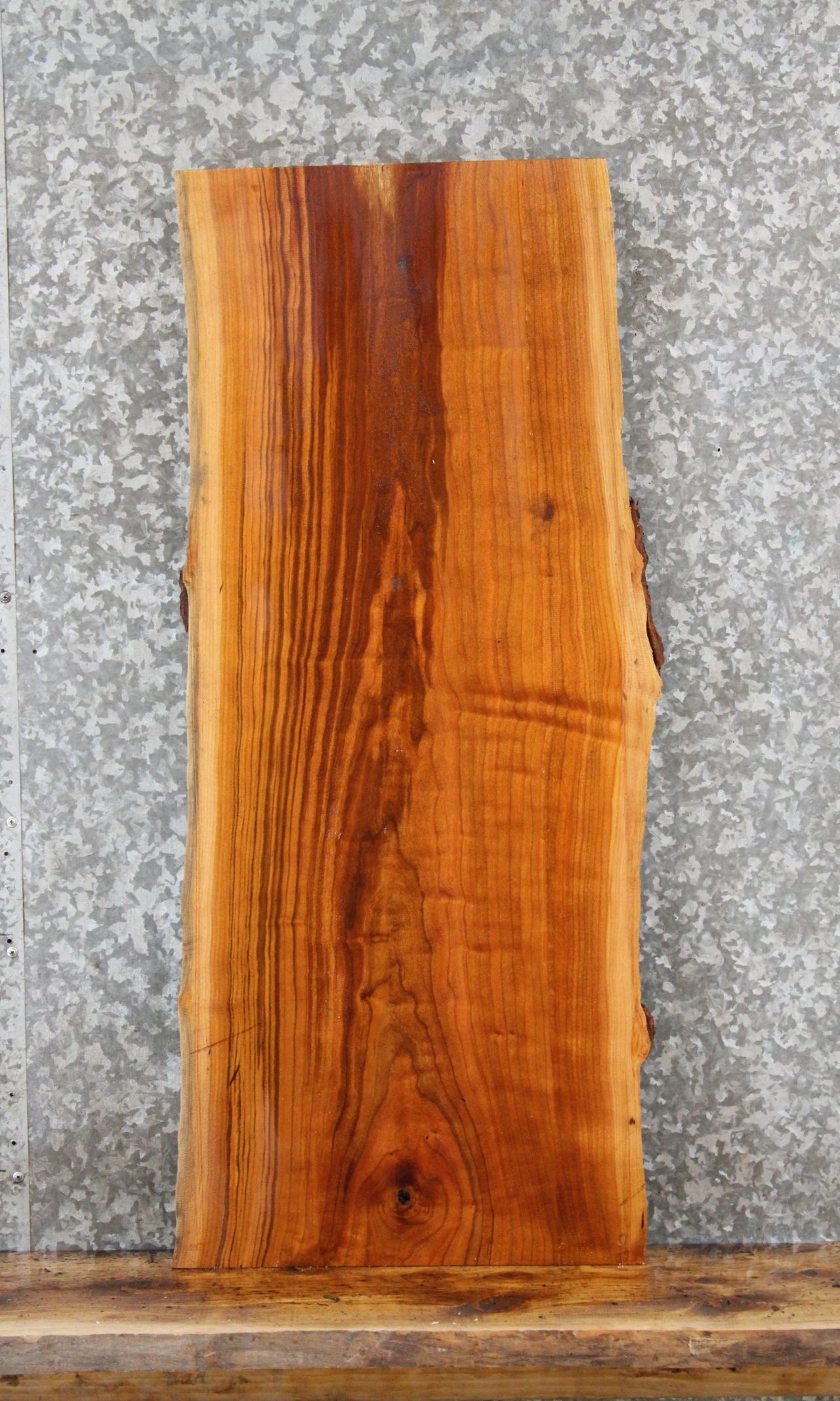 Live Edge Cherry Console Table Top Slab 42129