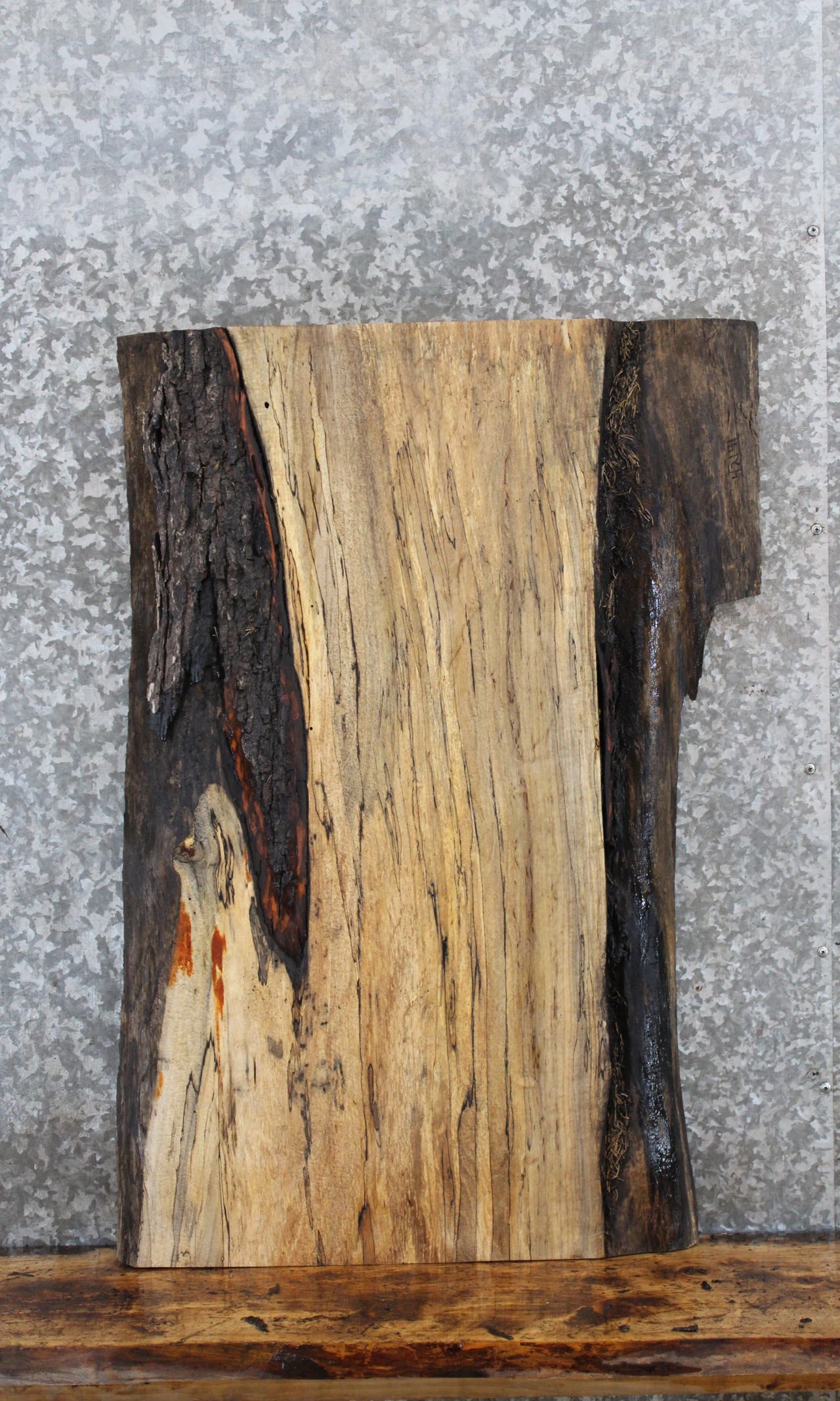 Live Edge Maple Console Table Top Slab 42141