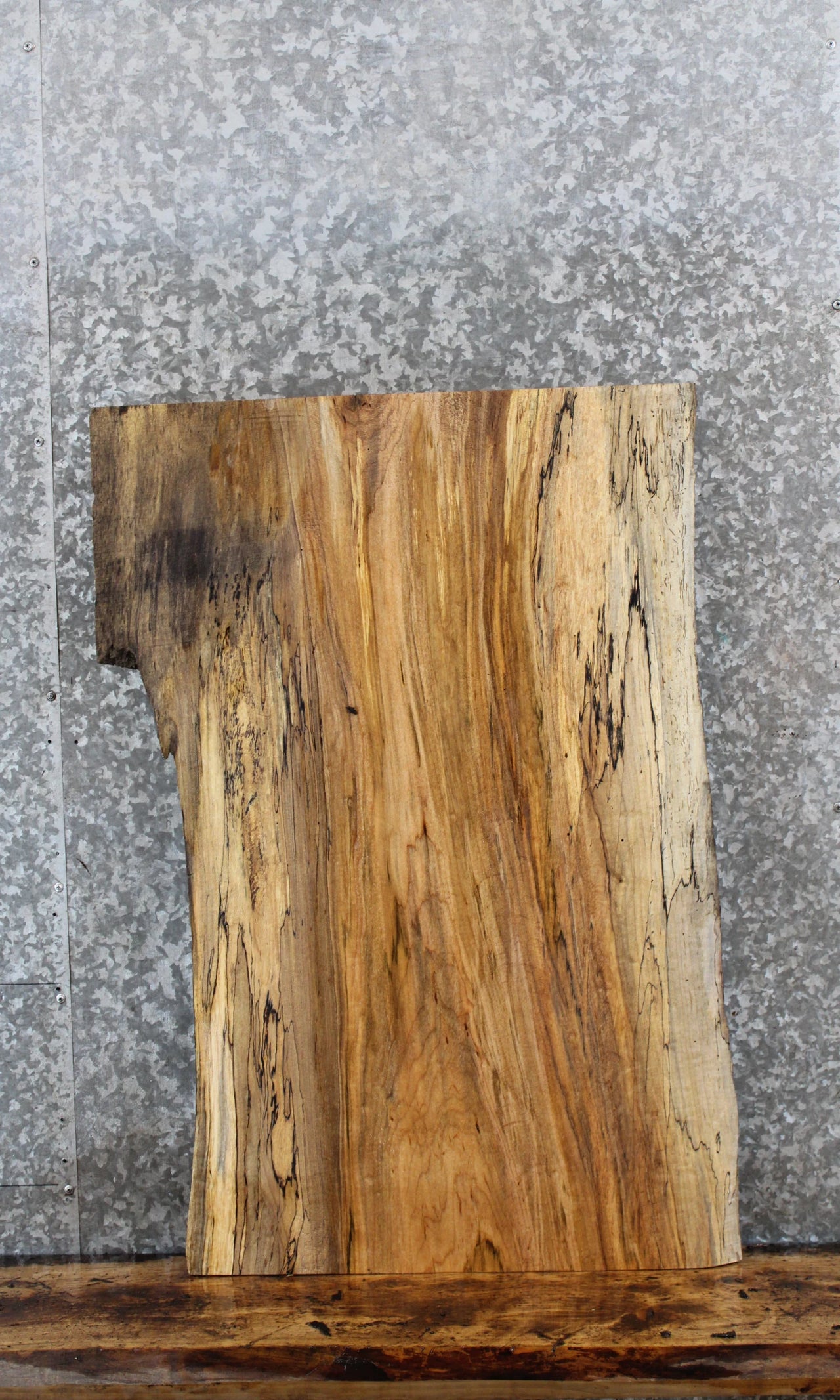 Live Edge Maple Console Table Top Slab 42141