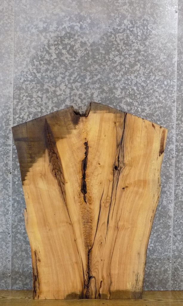 Thick Cut Live Edge Ash Rustic Desk Top Wood Slab 42156