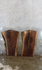 Thumbnail for 2- Live Edge Black Walnut Coffee Table/Vanity/Bar Top Slabs 42177,42179