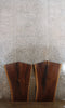 Thumbnail for 2- Live Edge Black Walnut Coffee Table Crotch Slabs 42181-42182