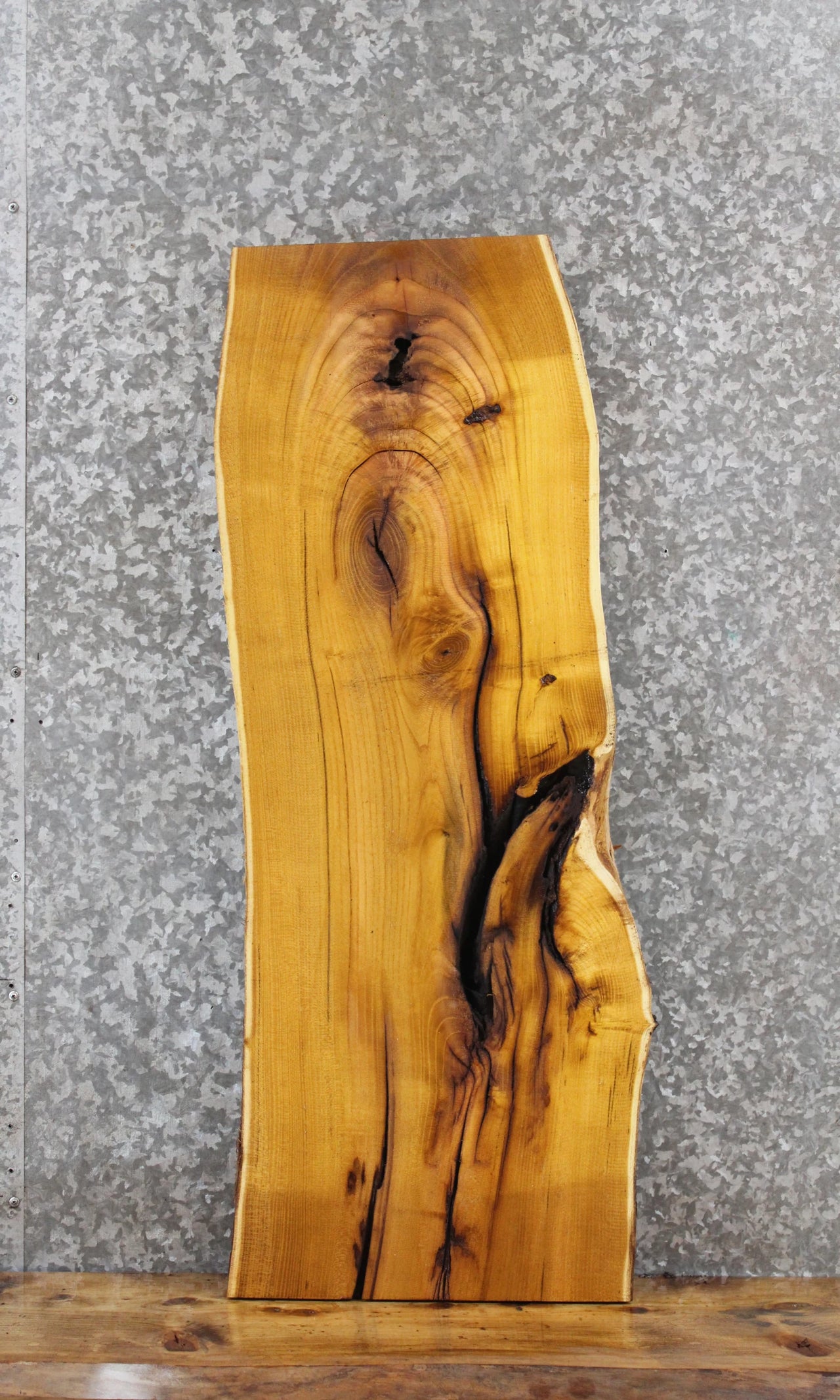 Yellow Mulberry Live Edge Bench/End Table Slab 42191