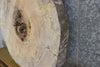 Thumbnail for Round Cut Live Edge Maple Coffee Table Top Slab 42204