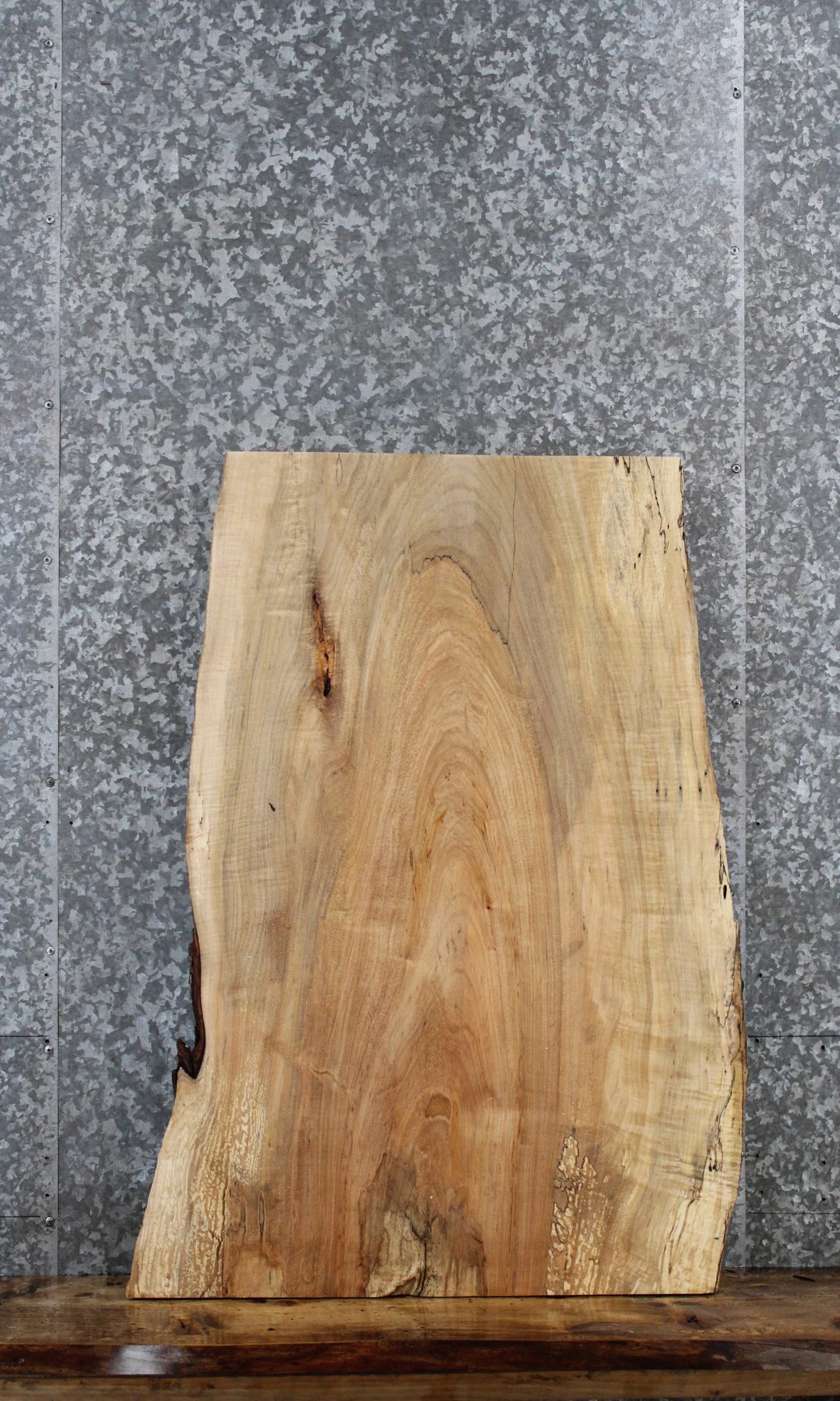 Spalted Maple Live Edge Coffee/End Table Slab 42206