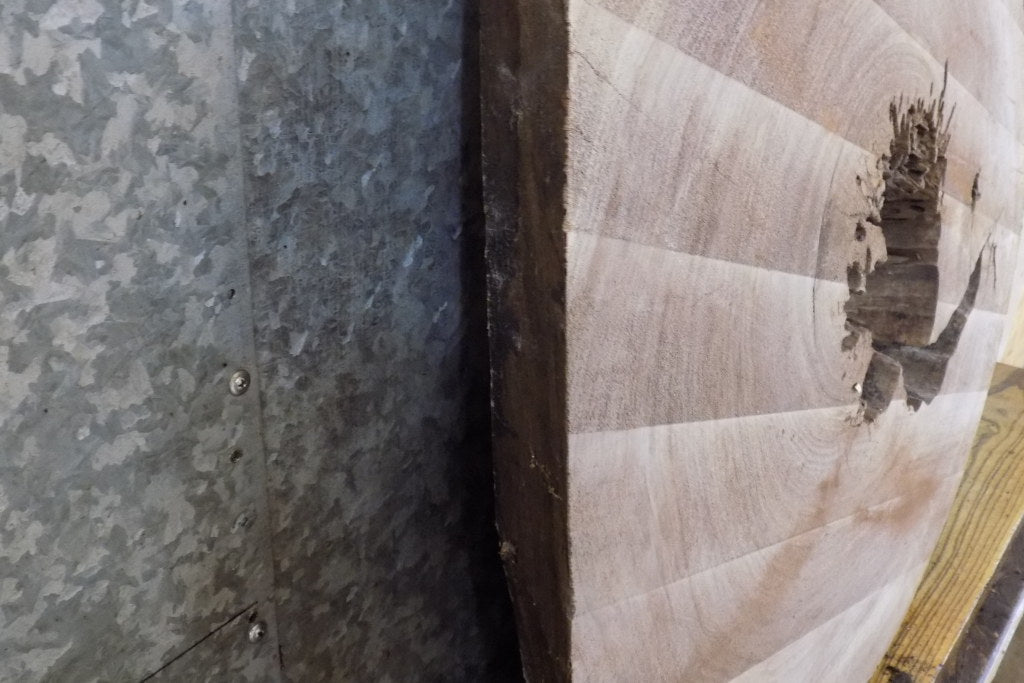 Natural Edge Round Cut Black Walnut Coffee Table Top Slab 42220