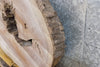 Thumbnail for Natural Edge Round Cut Black Walnut Coffee Table Top Slab 42220