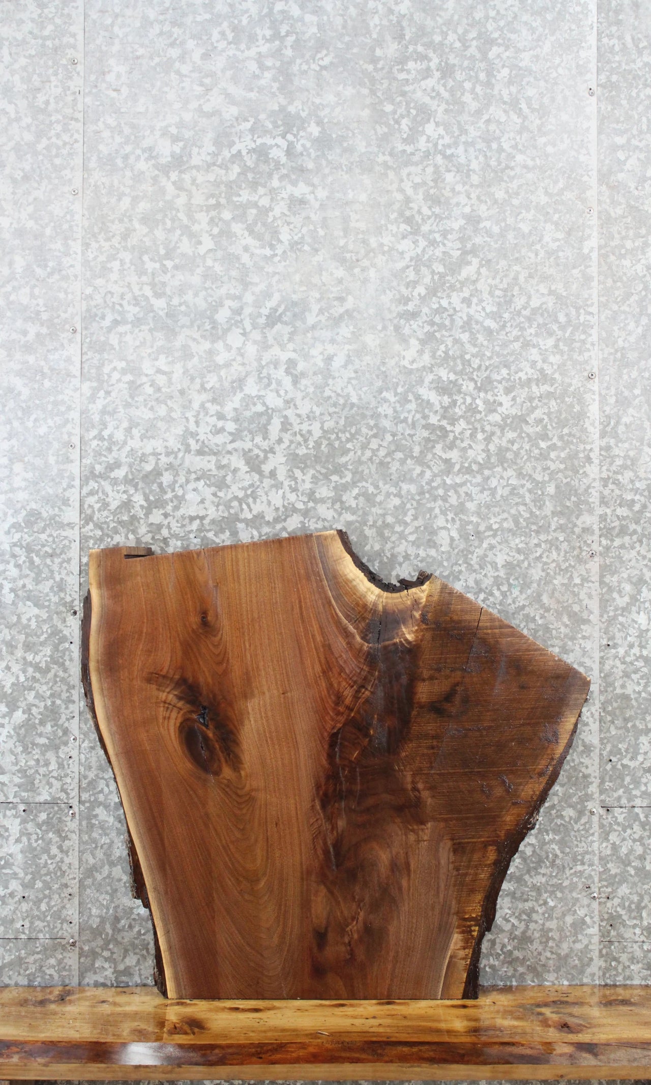 Walnut Live Edge End Table/Coffee Table Slab 42229