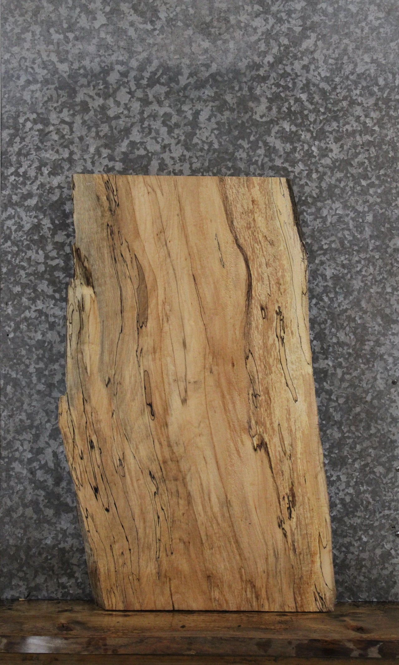 Spalted Maple Live Edge Coffee Table Slab 42281