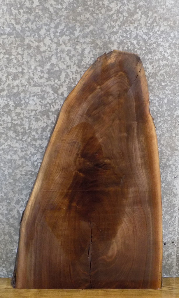 Figured Live Edge Black Walnut Side/Entry Table Top Slab 42297