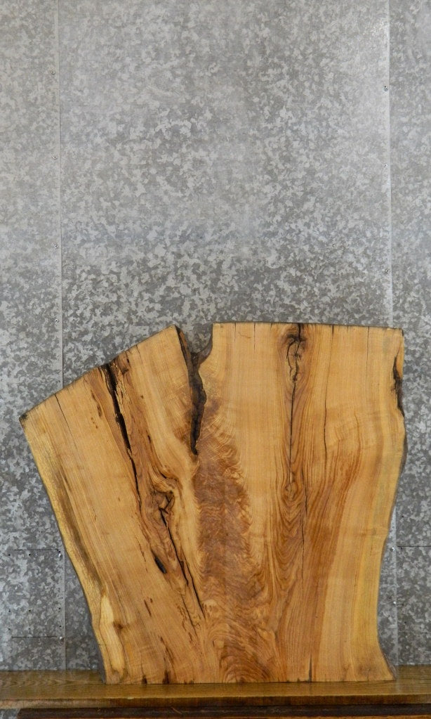 Rustic Live Edge Ash Desk/Coffee Table Top Wood Slab CLOSEOUT 42311