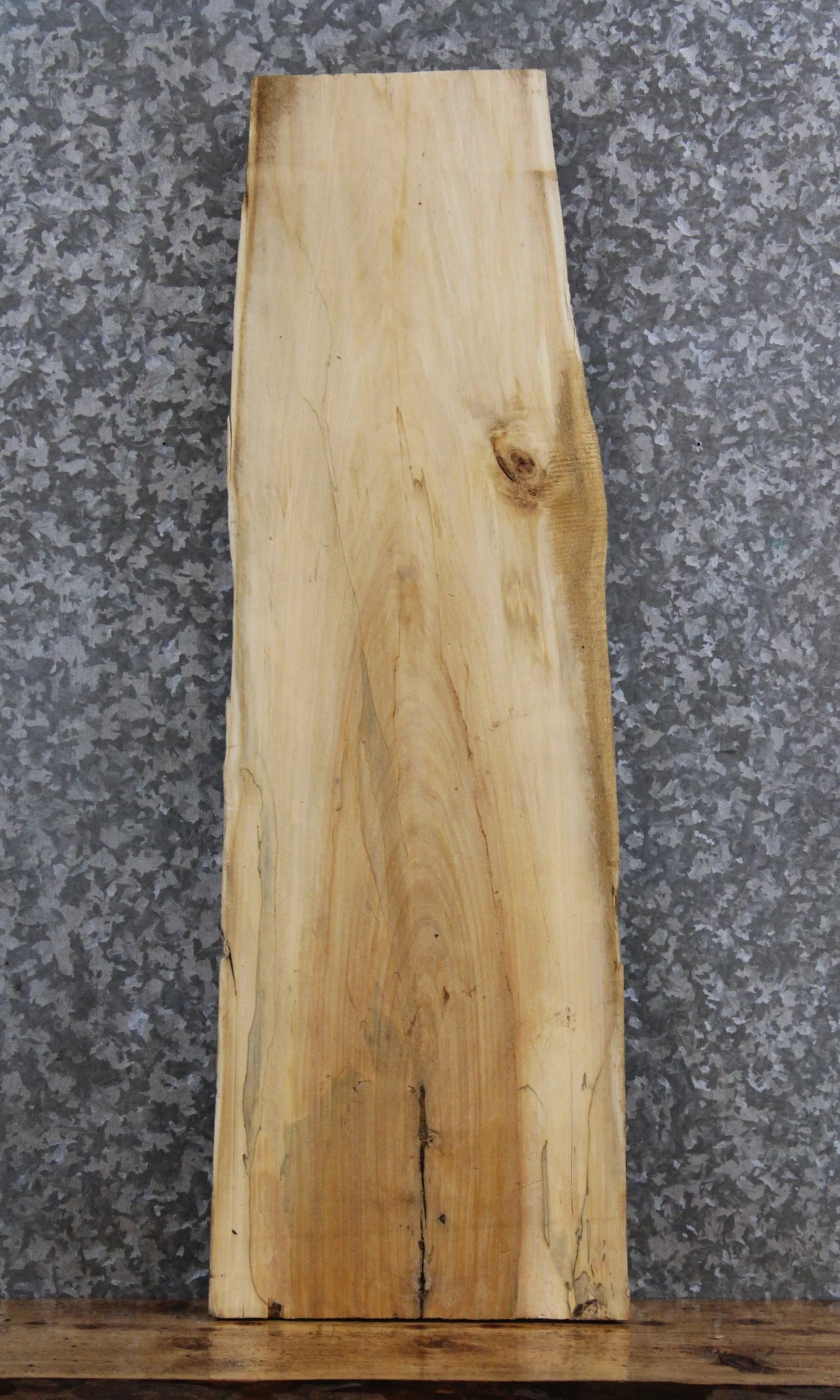 Live Edge Maple Sofa/Side Table Top/Wall Shelf 4263