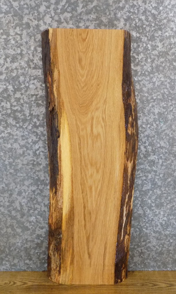 White Oak Salvaged Live Edge End/Side Table Top Wood Slab 4276