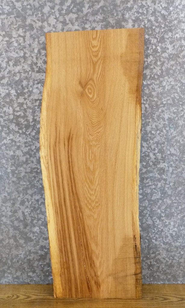 White Oak Salvaged Live Edge End/Side Table Top Wood Slab 4276