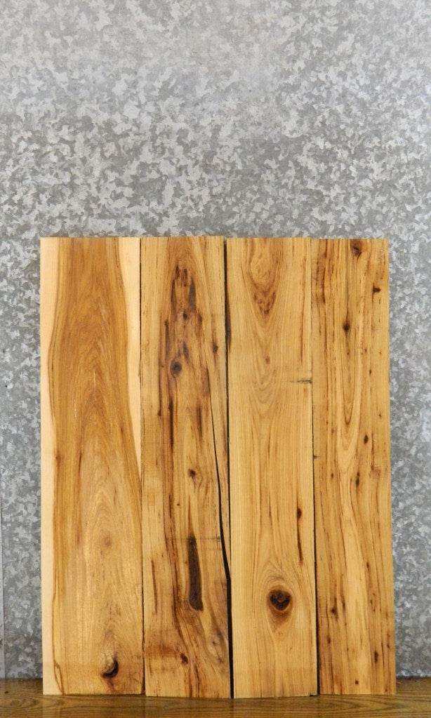 4- Kiln Dried Hickory Reclaimed Lumber Boards/Craft Pack 43108-43109