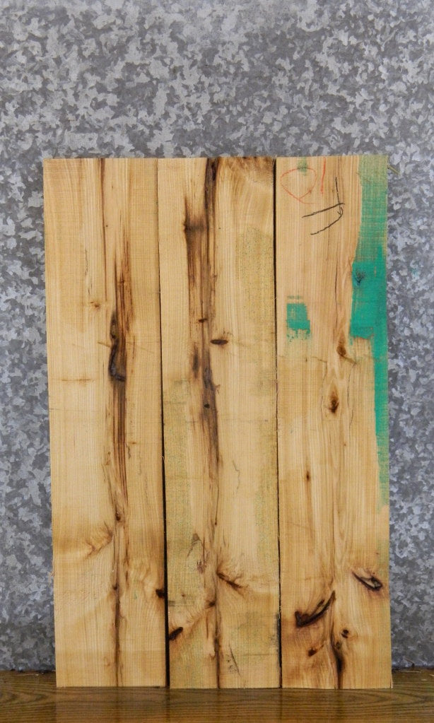 3- Salvaged Hickory Kiln Dried Craft Pack/Lumber Boards 43114