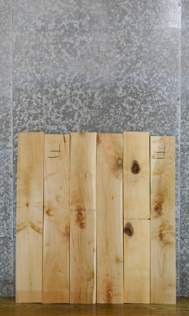 6- Kiln Dried Rustic Maple Lumber Boards/Craft Pack 43124-43125