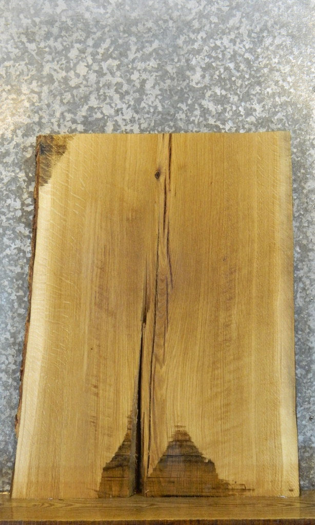 White Oak Live Edge Sofa/Side Table Top Wood Slab CLOSEOUT 4313