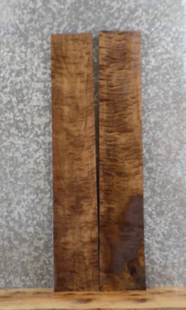 2- Reclaimed Black Walnut Lumber Boards/Wall Shelves# 43171,43185