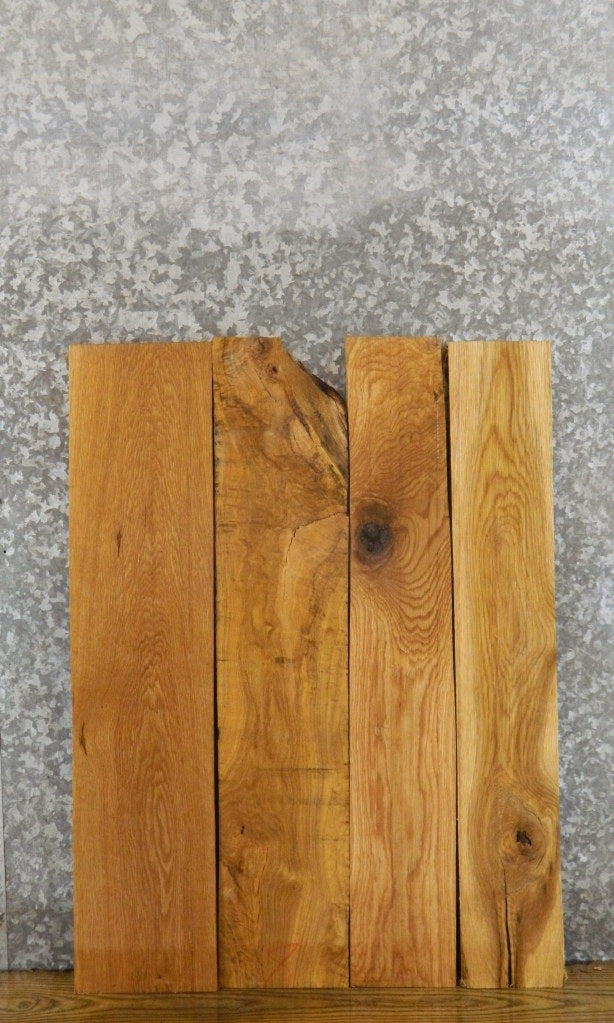4- Salvaged Kiln Dried Red Oak Craft Pack/Lumber Boards 43196-43197