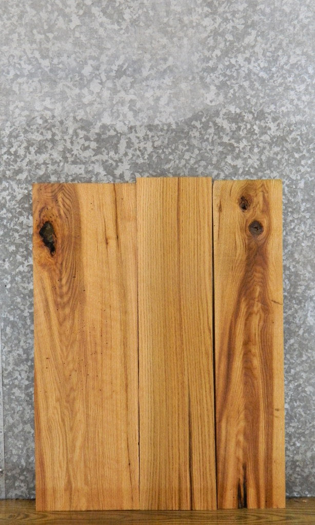 3- Rustic Red Oak Kiln Dried Craft Pack/Lumber Boards 43207