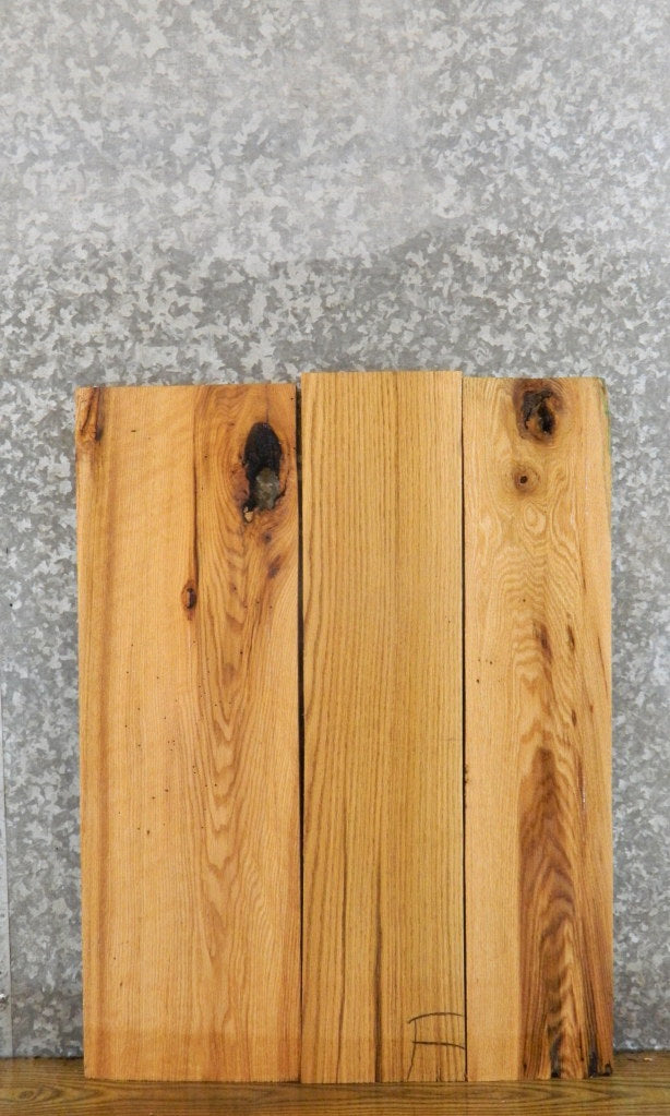 3- Rustic Red Oak Kiln Dried Craft Pack/Lumber Boards 43207