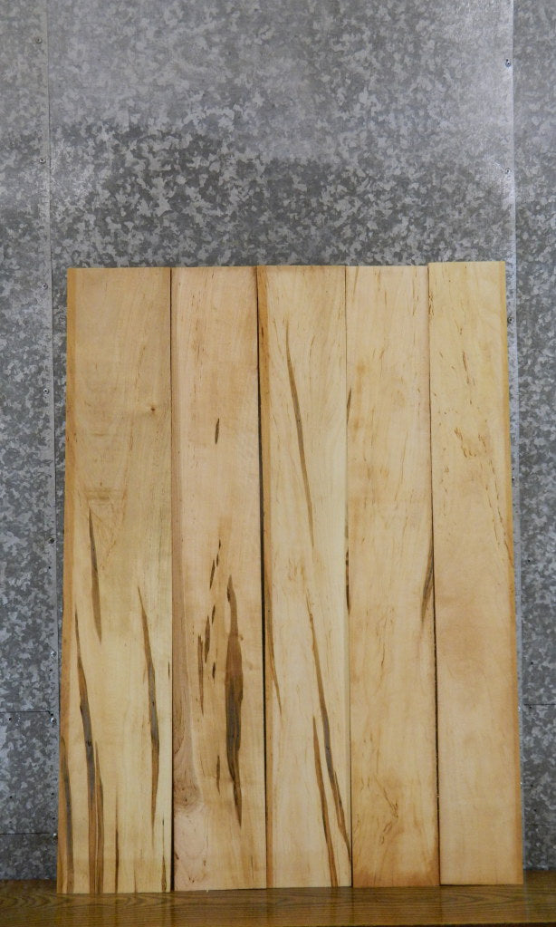 5- Kiln Dried Ambrosia Maple Reclaimed Craft Pack/Lumber Boards 43227-43228