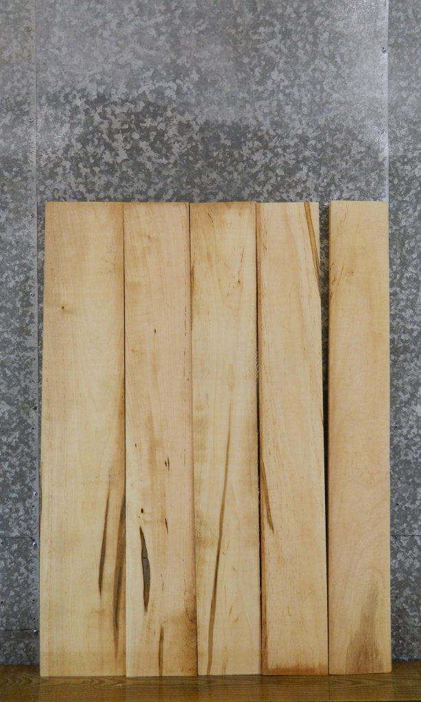 5- Kiln Dried Ambrosia Maple Reclaimed Craft Pack/Lumber Boards 43227-43228