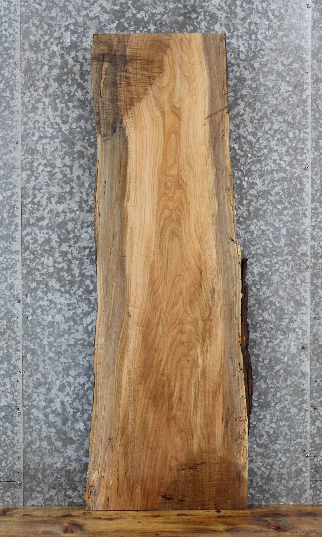 Live Edge Spalted Maple Side/Console Table Top Slab 4323