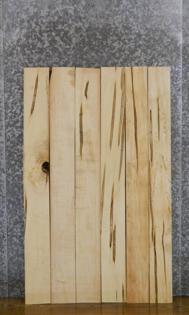 6- Rustic Kiln Dried Ambrosia Maple Lumber Boards/Craft Pack 43261-43262