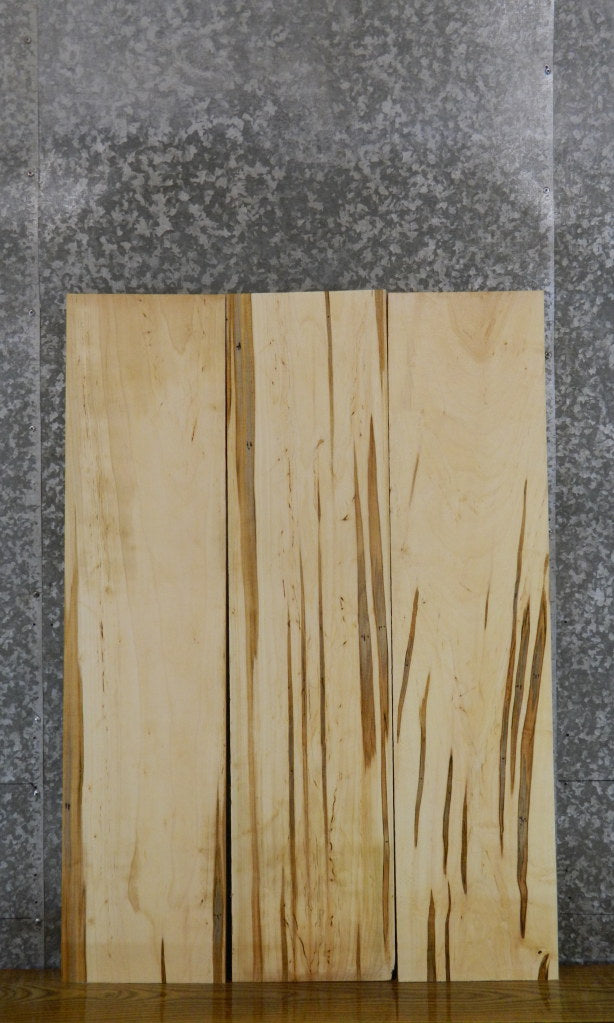 3- Salvaged Kiln Dried Ambrosia Maple Craft Pack/Lumber Boards 43311