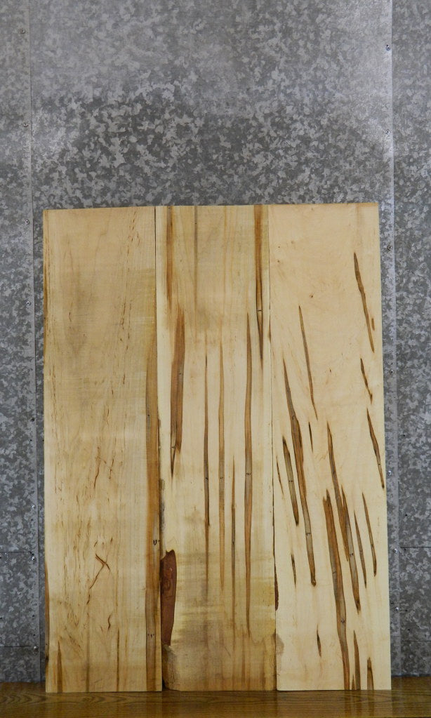 3- Salvaged Kiln Dried Ambrosia Maple Craft Pack/Lumber Boards 43311