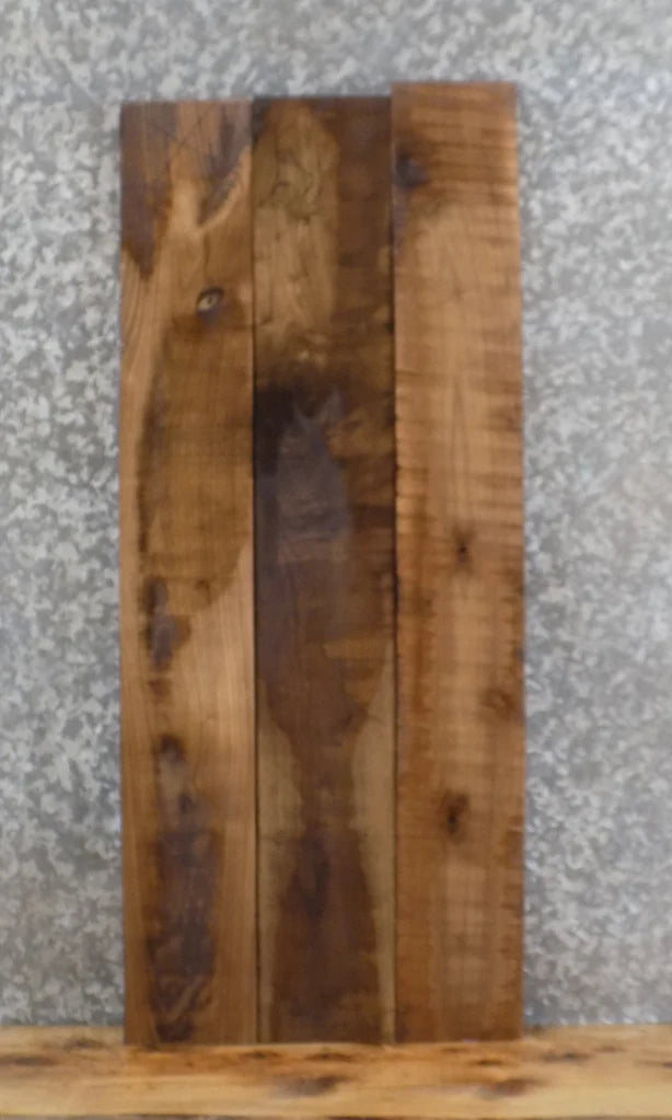 3- Reclaimed Black Walnut Lumber Boards/Wall Shelf/Craftwood 43353