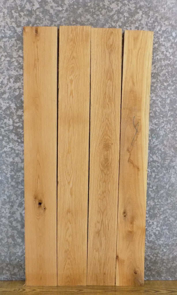 4- White Oak Reclaimed Kiln Dried Lumber Pack/Wall/Book Shelves 43392-43393