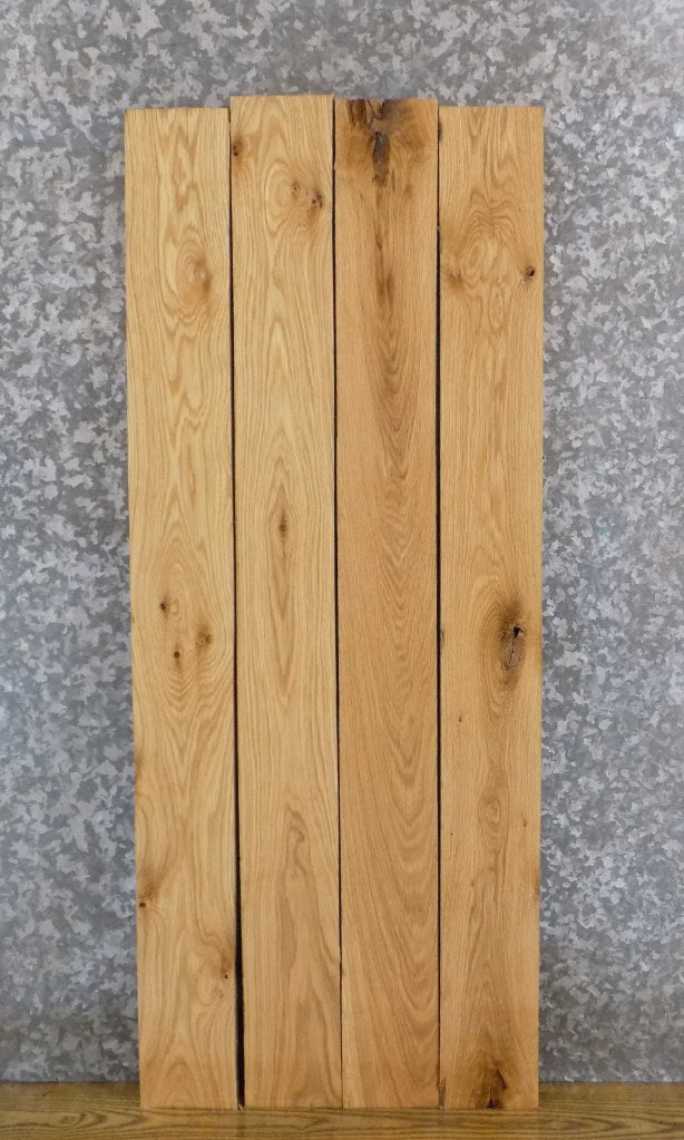 4- Rustic Kiln Dried White Oak Lumber Boards/Craft Pack Slabs 43394-43395