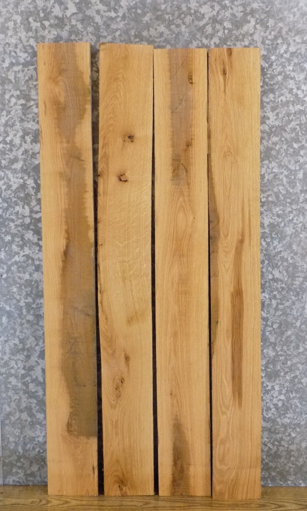 4- Kiln Dried Rustic Lumber Pack/White Oak Wall/Book Shelves 43400-43401