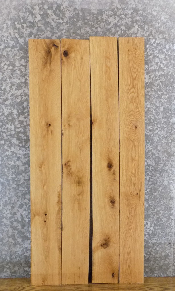 4- White Oak Rustic Kiln Dried Craft/Lumber Pack/Shelf Slabs 43421-43422