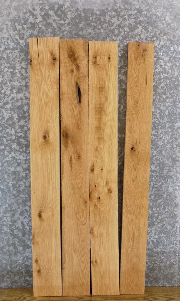 4- White Oak Salvaged Kiln Dried Craft/Lumber Pack/Shelf Slabs 43423-43424