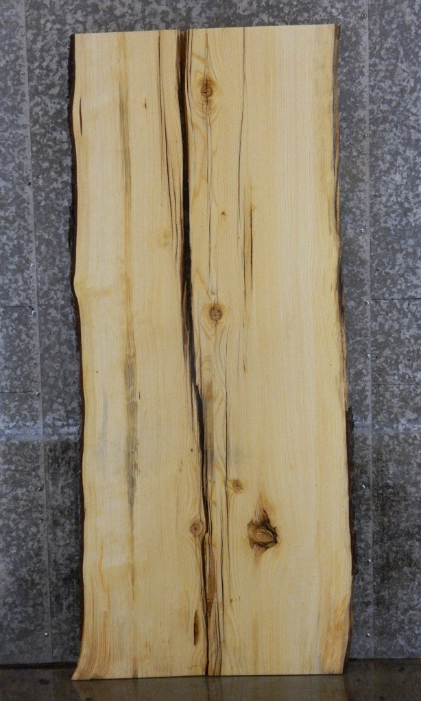 2- Live Edge Pine Split Board/River Table Top Slab  CLOSEOUT 4344