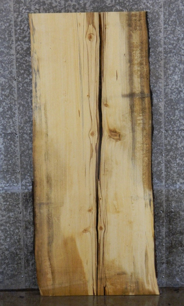 2- Live Edge Pine Split Board/River Table Top Slab  CLOSEOUT 4344
