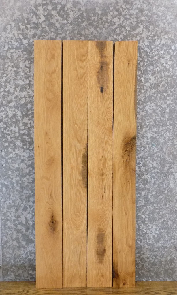 4- Salvaged Kiln Dried Lumber Boards/White Oak Wall/Book Shelves 43451-43452