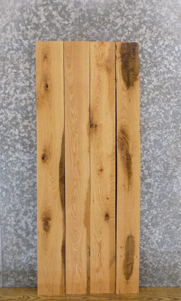 4- Salvaged Kiln Dried Lumber Boards/White Oak Wall/Book Shelves 43451-43452