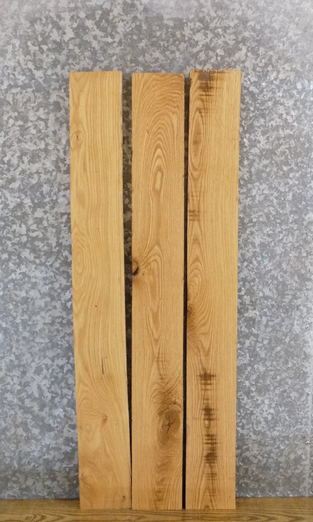 3- Kiln Dried Reclaimed Craft/Lumber Pack/White Oak Wood Shelves 43462