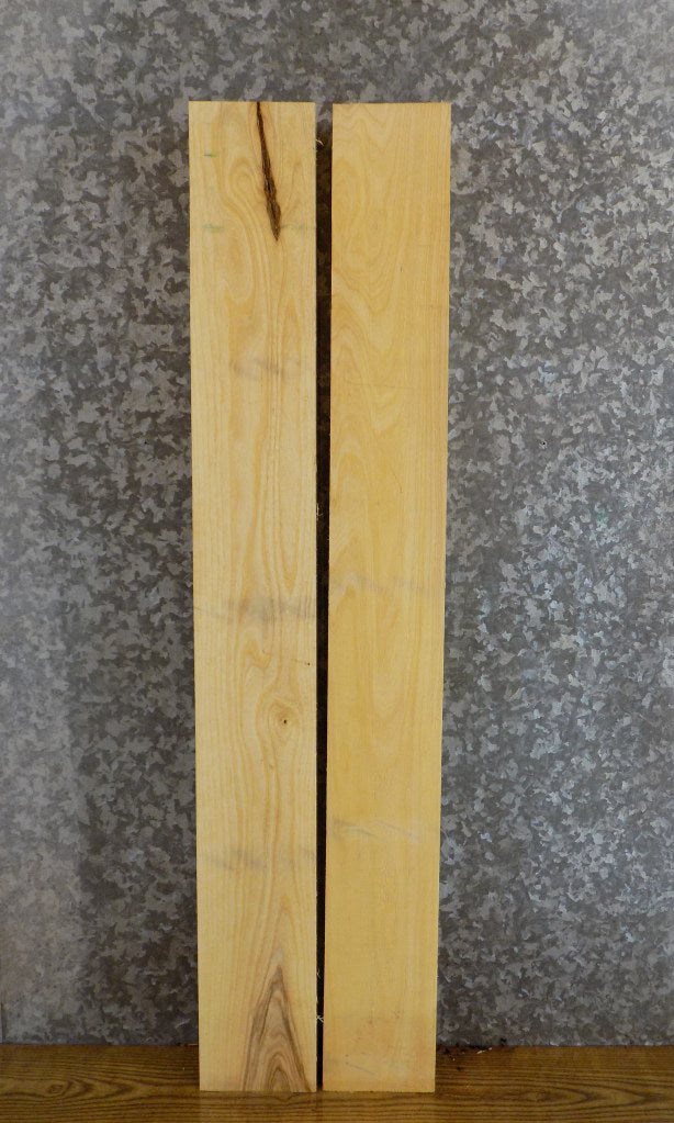 2- Kiln Dried Reclaimed Hackberry Lumber Boards/Craft Pack Slabs 43564