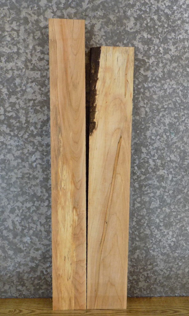 2- Reclaimed Maple Kiln Dried Shelf Slabs/Lumber/Craft Pack 43593